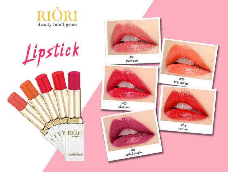 Son dưỡng môi Riori Lipstick cao cấp không chì nhập khẩu từ Hàn Quốc