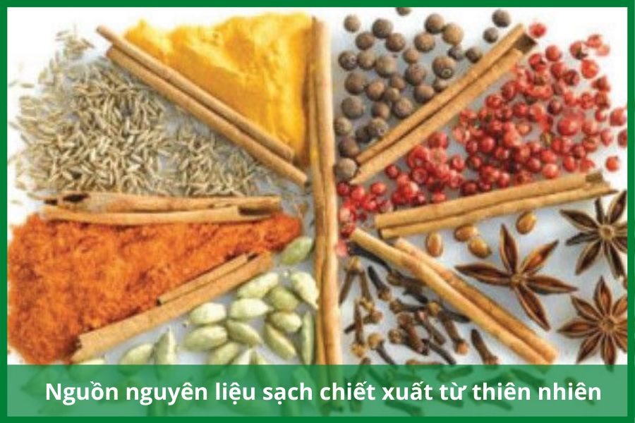 Nguồn nguyên liệu sản xuất Riori được chiết xuất từ thảo dược thiên nhiên